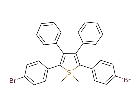 2,5-Bis(4-bromophenyl)-1,1-dimethyl-3,4-diphenylsilole