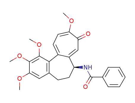 Benzamide,N-[(7S)-5,6,7,9-tetrahydro-1,2,3,10-tetramethoxy-9-oxobenzo[a]heptalen-7-yl]- cas  63989-75-3