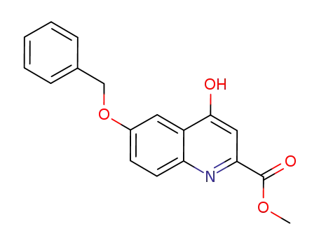 6-Benzyloxy-4-oxo-1,4-dihydro-quinoline-2-carboxylic acid 메틸 에스테르