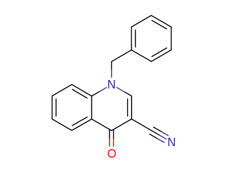 1-benzyl-4-oxo-1,4-dihydroquinoline-3-carbonitrile