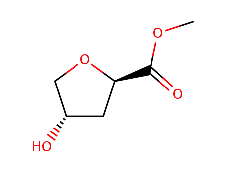 Molecular Structure of 89599-38-2 (2-Furoicacid,tetrahydro-4-hydroxy-,methylester(6CI,7CI))