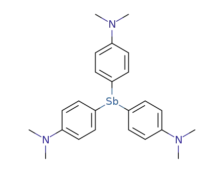 Molecular Structure of 201742-17-8 (tris(4-N,N-dimethylaminophenyl)antimony)
