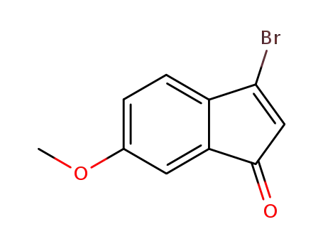 1H-Inden-1-one, 3-bromo-6-methoxy-