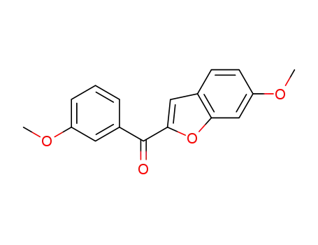 Molecular Structure of 497058-33-0 (Methanone, (6-methoxy-2-benzofuranyl)(3-methoxyphenyl)-)