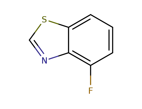 Molecular Structure of 1247348-92-0 (4-Fluorobenzothiazole)