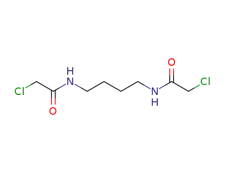 Molecular Structure of 33619-34-0 (Acetamide,N,N'-1,4-butanediylbis[2-chloro-)