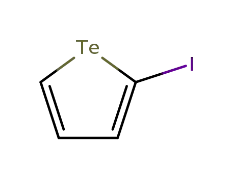 Molecular Structure of 59163-68-7 (2-iodotellurophene)