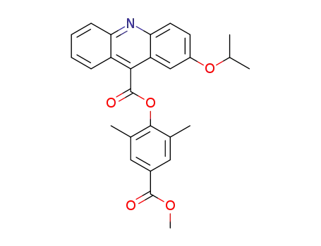 2',6'-dimethyl-4'-methoxycarbonylphenyl 2-isopropyloxyacridine-9-carboxylate