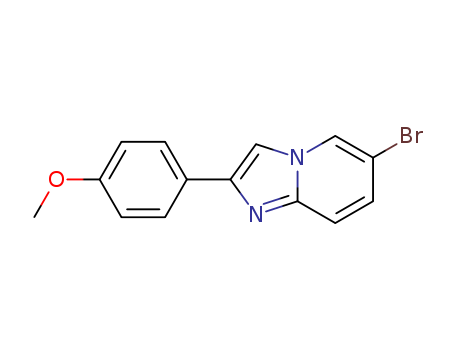 Imidazo[1,2-a]pyridine,6-bromo-2-(4-methoxyphenyl)-