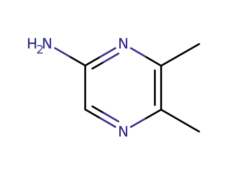 Molecular Structure of 6294-70-8 (5,6-dimethylpyrazin-2-amine)