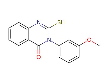 4(1H)-Quinazolinone,2,3-dihydro-3-(3-methoxyphenyl)-2-thioxo- cas  56671-19-3