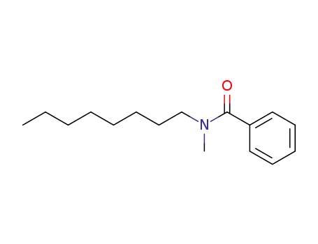 Molecular Structure of 142739-61-5 (N-methyl-N-octylbenzamide)