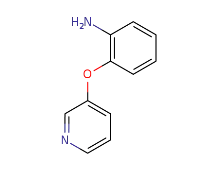 Molecular Structure of 76167-49-2 (2-(PYRIDIN-3-YLOXY)-PHENYLAMINE)