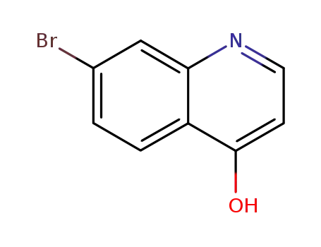 Molecular Structure of 82121-06-0 (7-BROMO-4-HYDROXYQUINOLINE-3-CARBOXYLIC ACID)