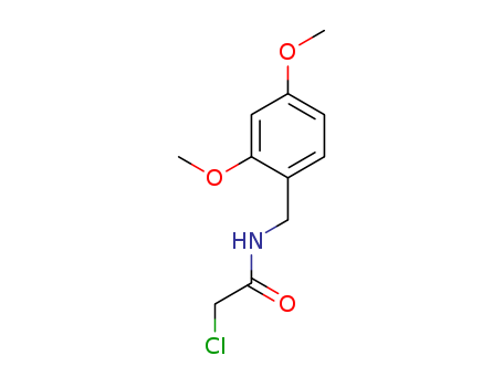 2-chloro-N-(2,4-dimethoxybenzyl)acetamide
