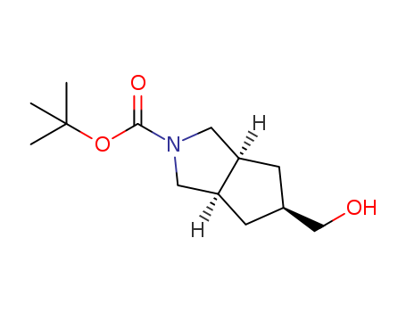Cyclopenta[c]pyrrole-2(1H)-carboxylic acid, hexahydro-5-(hydroxymethyl)-, 1,1-dimethylethyl ester