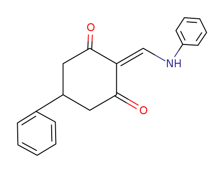 5-PHENYL-2-((PHENYLAMINO)METHYLENE)CYCLOHEXANE-1,3-DIONE