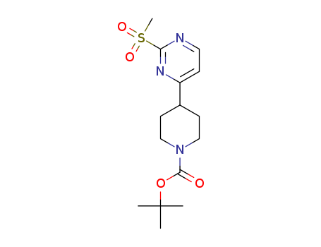 tert-Butyl 3-(2-(methylsulfonyl)pyrimidin-4-yl)piperidine-1-carboxylate
