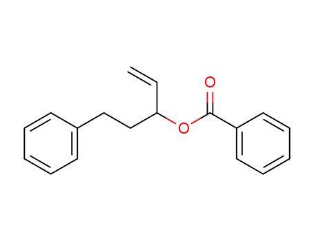 5-phenylpent-1-en-3-yl benzoate