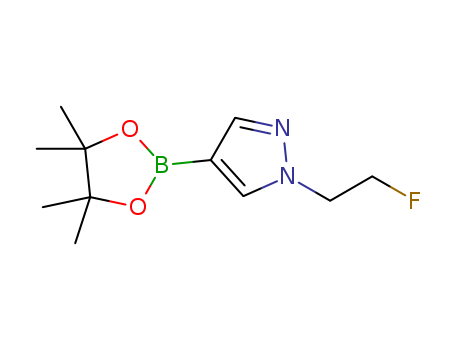 1-(2-FLUOROETHYL)-4-(TETRAMETHYL-1,3,2-DIOXABOROLAN-2-YL)-1H-PYRAZOLE