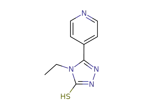 3H-1,2,4-Triazole-3-thione,4-ethyl-2,4-dihydro-5-(4-pyridinyl)-