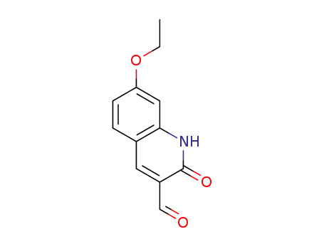 3-Quinolinecarboxaldehyde,7-ethoxy-1,2-dihydro-2-oxo-(9CI)