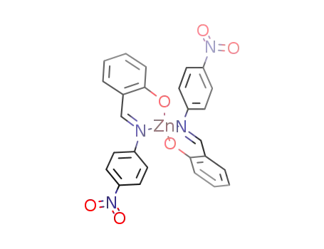 bis(N-(p-nitrophenyl)salicylaldiminato)zinc(II)
