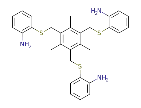 2,4,6-tris(o-aminophenylthiomethyl)mesitylene