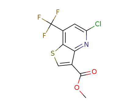 메틸 5-클로로-7-(트리플루오로메틸)티에노[3,2-B]피리딘-3-카르복실레이트