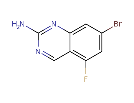 2-amino-5-fluoro-7-bromoquinazoline