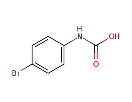Molecular Structure of 34256-78-5 ((4-bromophenyl)carbamic acid)