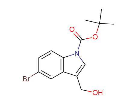 tert-Butyl 5-bromo-3-(hydroxymethyl)-1H-indole-1-carboxylate
