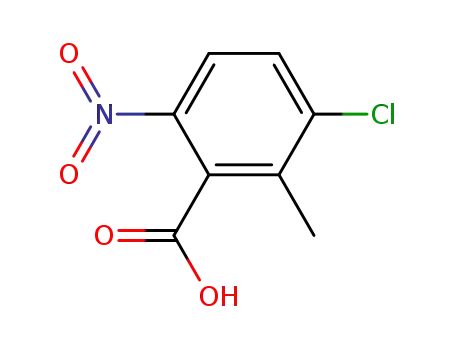 3-Chloro-2-methyl-6-nitrobenzoic acid