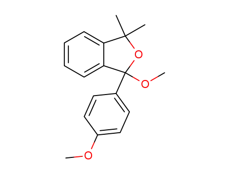 1-methoxy-1-(4-methoxyphenyl)-3,3-dimethyl-1,3-dihydroisobenzofuran