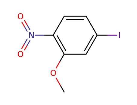 Molecular Structure of 860585-81-5 (4-Iodo-2-Methoxy-1-nitrobenzene)