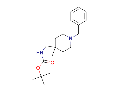 tert-butyl [(1-benzyl-4-methylpiperidin-4-yl)methyl]carbamate