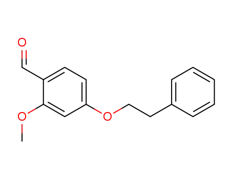 Molecular Structure of 149428-72-8 (2-methoxy-4-(2-phenylethoxy)benzaldehyde)