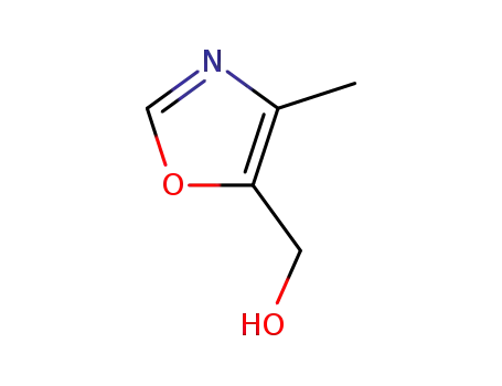 Molecular Structure of 45515-23-9 (4-METHYLOXAZOLE-5-METHANOL)