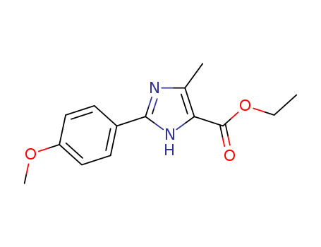 2-(4-METHOXYPHENYL)-5-METHYL-3H-IMIDAZOLE-4-CARBOXYLIC ACID ETHYL ESTER