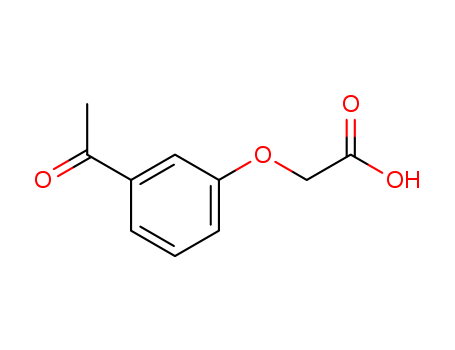 Acetic acid,2-(3-acetylphenoxy)- cas  1878-80-4