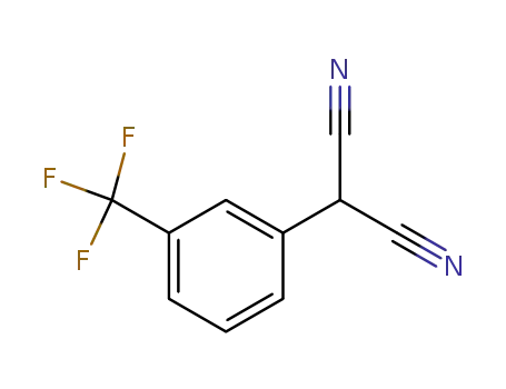 Molecular Structure of 99726-60-0 (Propanedinitrile, [3-(trifluoromethyl)phenyl]-)