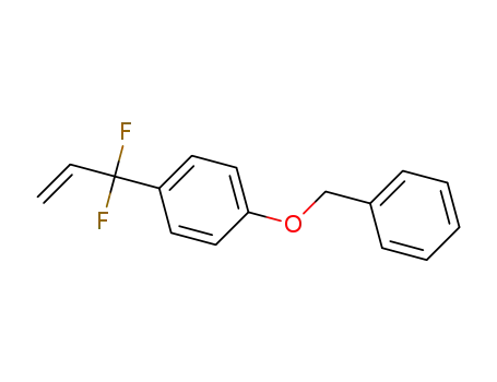 Molecular Structure of 1537171-86-0 (1-(benzyloxy)-4-(1,1-difluoroallyl)benzene)