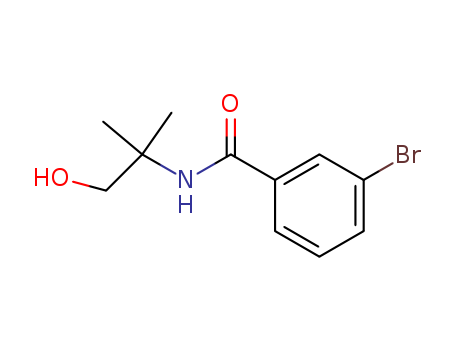 3-bromo-N-(1-hydroxy-2-methylpropan-2-yl)benzamide