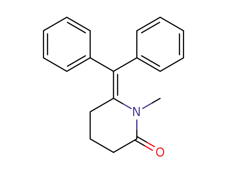 6-(diphenylmethylene)-1-methylpiperidin-2-one