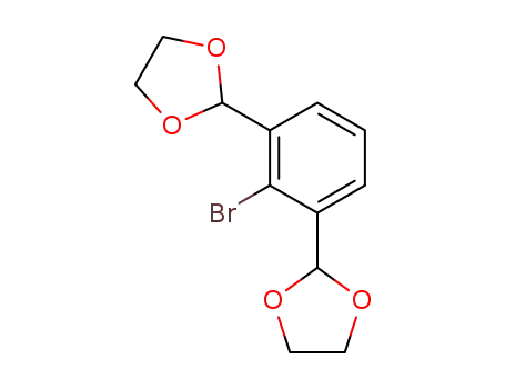 Molecular Structure of 777854-95-2 (2,2'-(2-bromo-1,3-phenylene)bis(1,3-dioxolane))