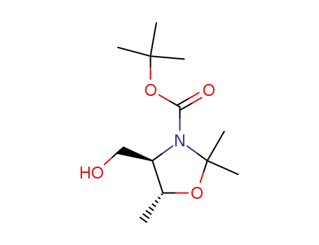 Tert-butyl (4R,5R)-4-(hydroxymethyl)-2,2,5-trimethyl-1,3-oxazolidine-3-carboxylate