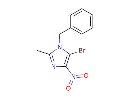 1-benzyl-5-bromo-2-methyl-4-nitro-1H-imidazole