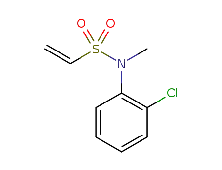 N-(2-chlorophenyl)-N-methylethenesulfonamide
