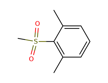 Molecular Structure of 97416-12-1 (2,6-DIMETHYLPHENYLMETHYLSULFONE)
