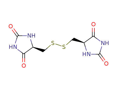 bis-((<i>R</i>)-2,5-dioxo-imidazolidin-4-ylmethyl)-disulfide